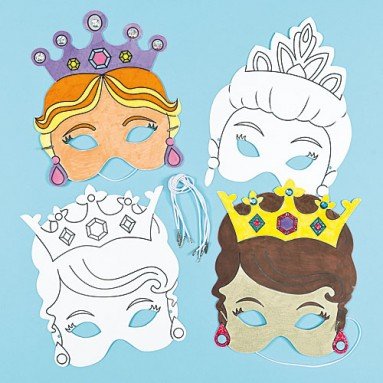 Lijken Vechter evenwicht Prinsessen masker - Party in a box