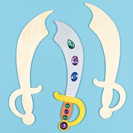 Houten Piratenzwaard