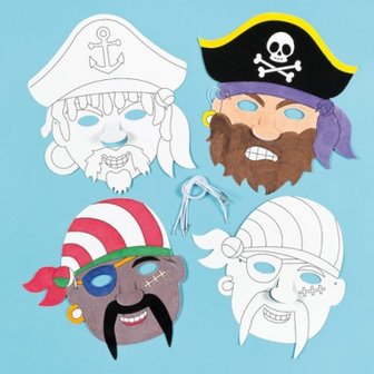 Piraten maskers